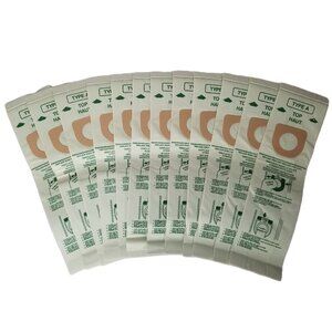 Type A Vacuum Cleaner Bags 12 Pack Universal Upright Antimicrobial New